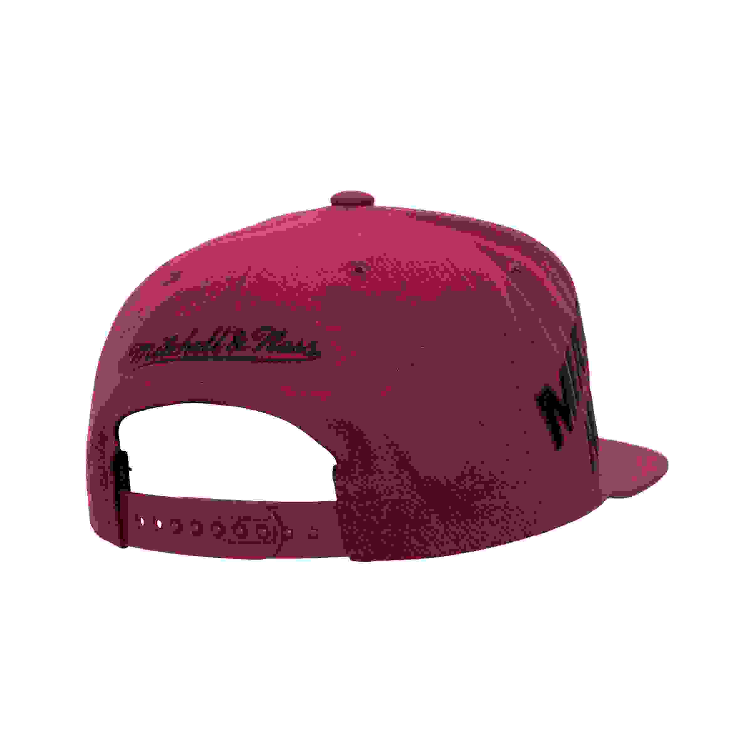Mitchell & Ness Miami Heat Big Time Pro Red Snapback Hat